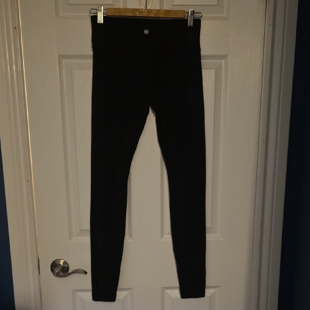Lululemon Athletica Classic Black Leggings - Picture 1 of 4